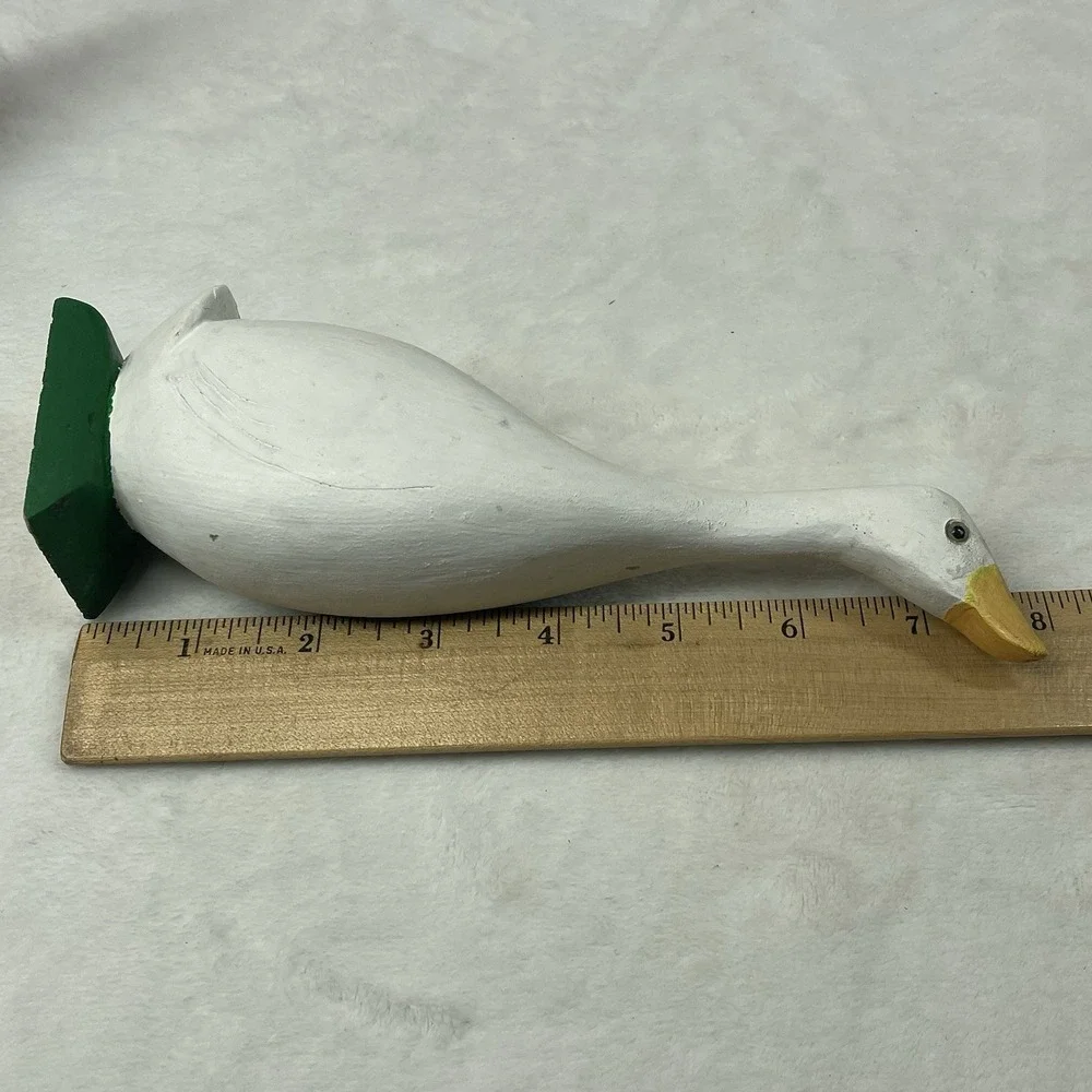 Vintage Goose Duck Shelf Decor Set 3 Rustic Wood Metal Country Farmhouse Cottage